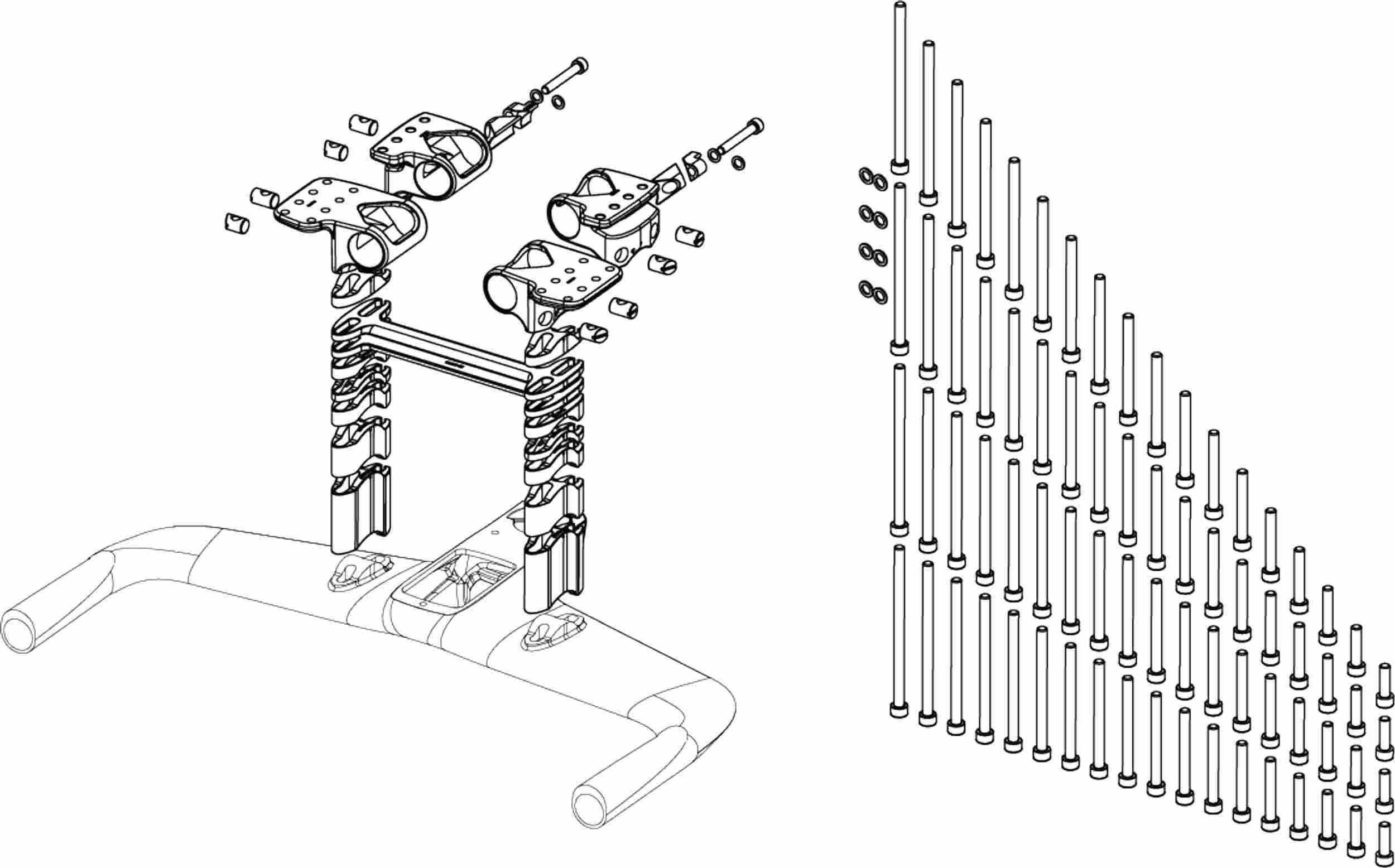 Cube Bracket Set für Lenkeraufsatz Aerium