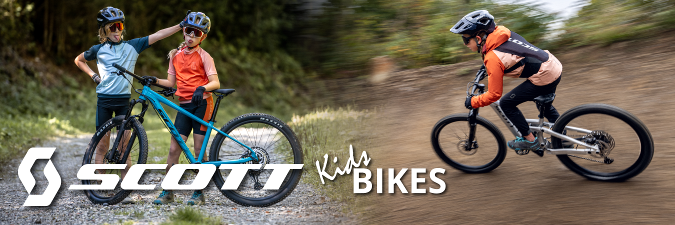 SCOTT Kinderfahrräder Banner bei wecycle.de