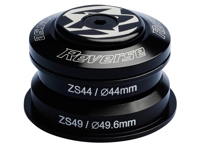 Reverse Base Steuersatz Semi Integriert ZS44/28.6 | ZS49/30 schwarz 