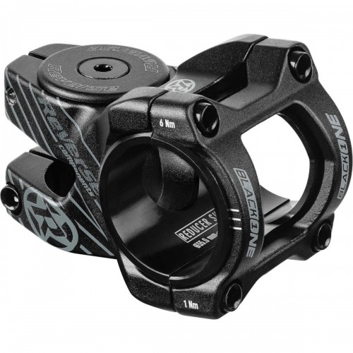 Reverse Black-One D-2 MTB Fahrrad Vorbau 31.8mm / 35mm inkl. Top Cap, Schraube, Kralle schwarz/grau 