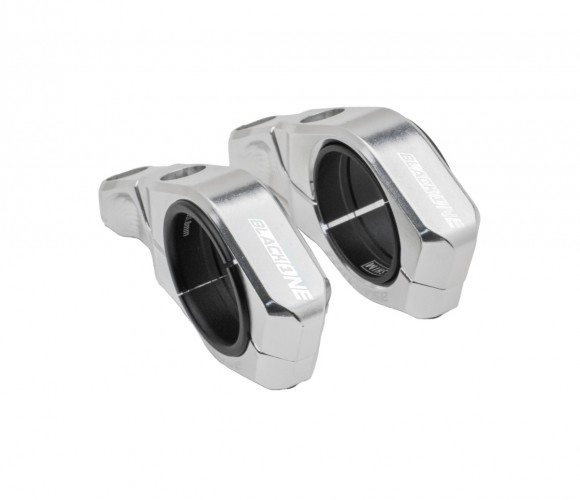 Reverse Black One D-2 Direct Mount MTB Fahrrad Vorbau 31.8mm / 35mm / 45mm silberfarben 