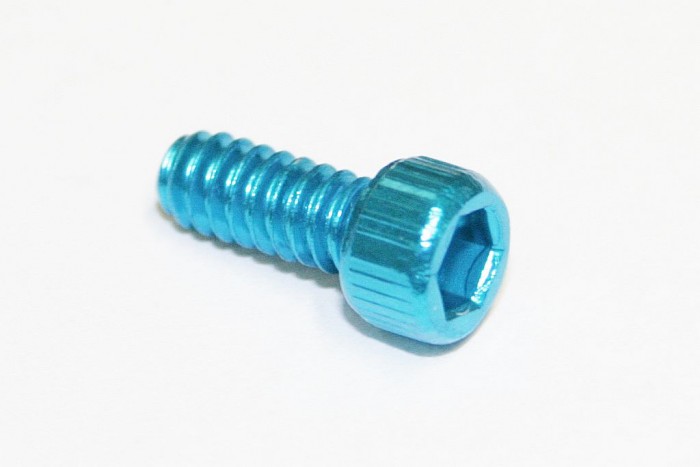 Reverse Pedal Pin Set US-Size Alu hell blau 