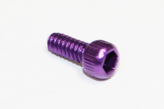 Reverse Pedal Pin Set US-Size Alu lila 
