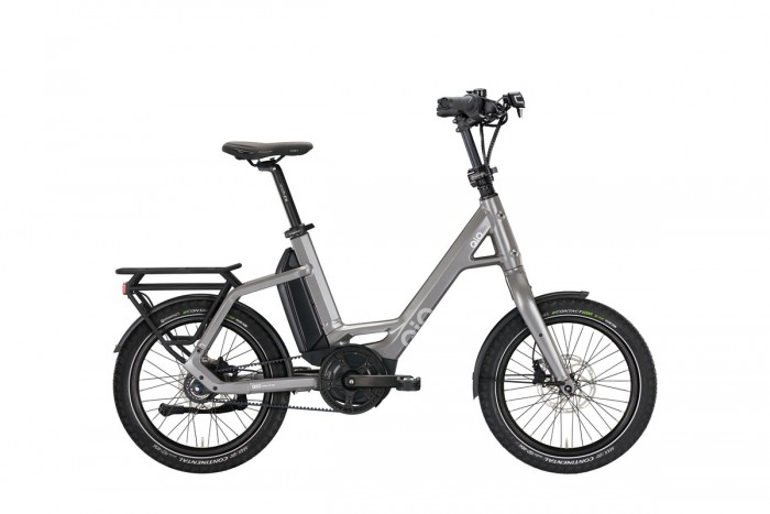 QIO Eins A-8R 20'' Pedelec E-Bike Compact Fahrrad grau 2024 