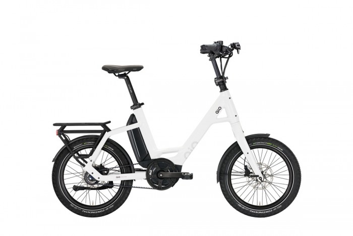 QIO Eins A-8R 20'' Pedelec E-Bike Compact Fahrrad matt weiß 2024 