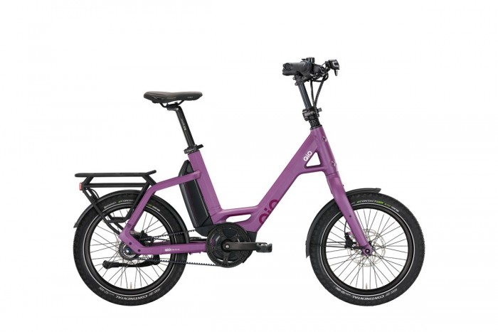 QIO Eins A-8R 20'' Pedelec E-Bike Compact Fahrrad matt lila 2024 