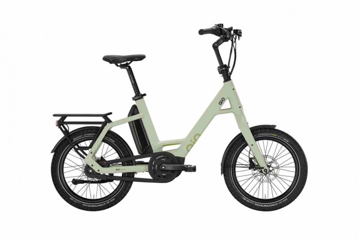 QIO Eins A-8 20'' Pedelec E-Bike Compact Fahrrad olive grün 2022 
