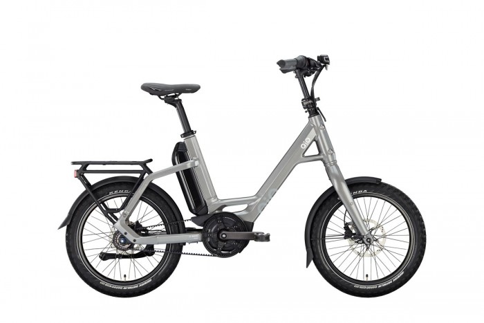 QIO Eins AP-8R 20'' Pedelec E-Bike Compact Fahrrad grau 2024 