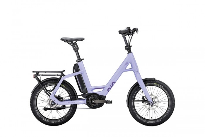 QIO Eins P-5 20'' Pedelec E-Bike Compact Fahrrad matt lila 2024 