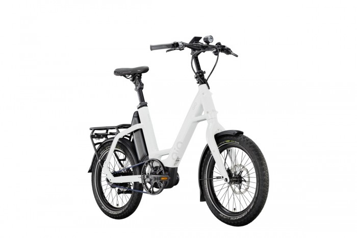 QIO Eins P-R Rohloff 20'' Pedelec E-Bike Compact Fahrrad weiß 2024 