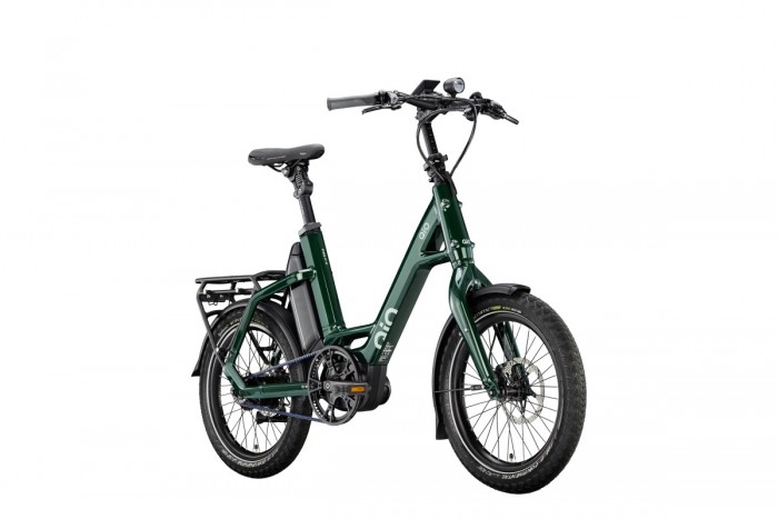 QIO Eins P-R Rohloff 20'' Pedelec E-Bike Compact Fahrrad forest grün 2024 