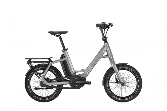 QIO Eins AP-8 RBN 20'' Pedelec E-Bike Compact Fahrrad grau 2024 