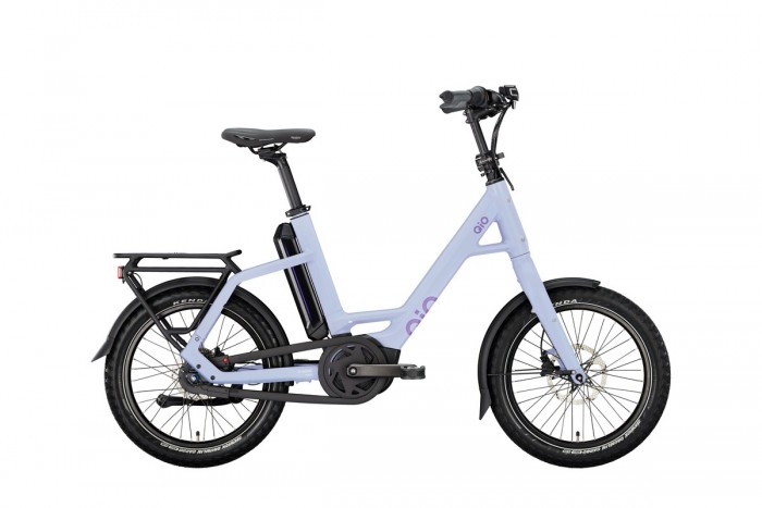 QIO Eins AP-8 20'' Pedelec E-Bike Compact Fahrrad matt lila 2024 