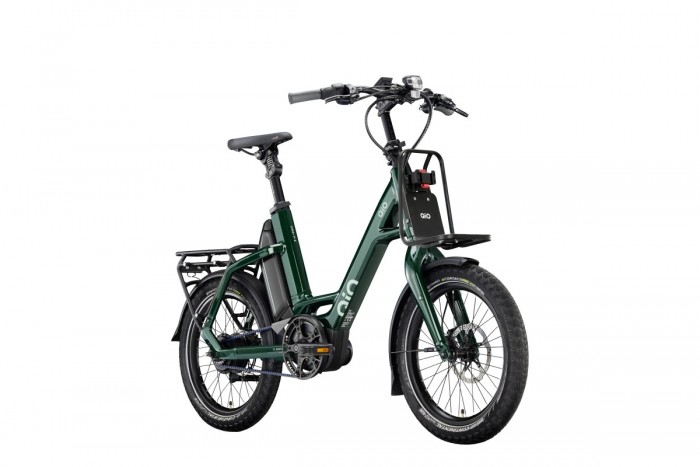 QIO Eins+ P-E Enviolo 20'' Pedelec E-Bike Compact Fahrrad forest grün 2024 