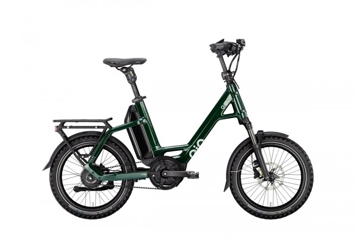 QIO Eins X P-E Enviolo 20'' Pedelec E-Bike Compact Fahrrad forest grün 2024 