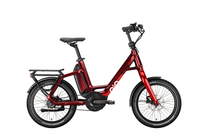 QIO Eins AP-5R LTD 20'' Pedelec E-Bike Compact Fahrrad pinot rot 2024 