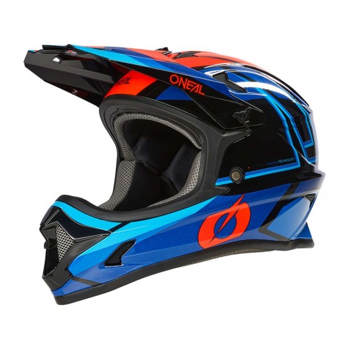 O'Neal Sonus Split DH Fahrrad Helm blau/rot 2024 Oneal 