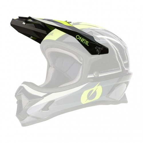O'Neal Sonus Split Visor Helm Blende Schirm grau/gelb Oneal 
