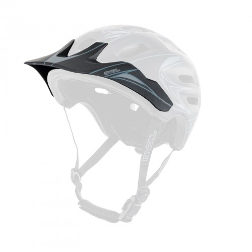 O'neal Visor Defender Tribal Helm Visier schwarz/grau Oneal 