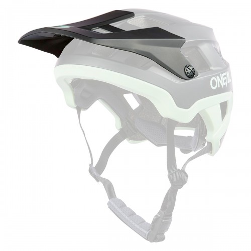 O'Neal Defender Solid Visor Helmschirm Gr.L/XL schwarz/mint 2027 