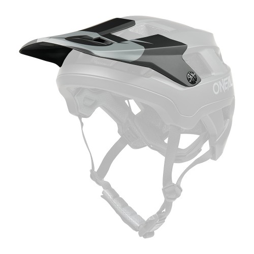 O'Neal Defender Solid Visor Helmschirm Gr.L/XL schwarz 2027 