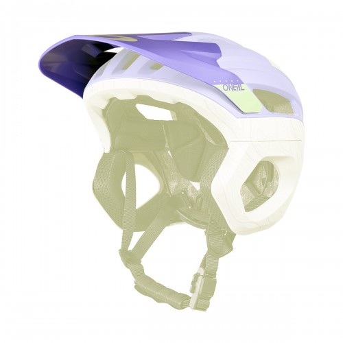 O'Neal Trapper Evo Topo Visor Helmschirm lila/mint/grau 2027 