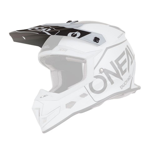 O'neal 5 Series Hexx Visor Helm Blende Schirm grau/schwarz Oneal 