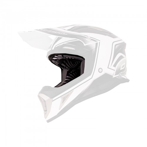 O'neal Lining & Cheek Pads 10 Series Helm Innenfutter & Wangenpolster schwarz Oneal 