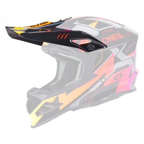 O'Neal F-SRS Crux Visor Helmschirm schwarz/multi 2027 