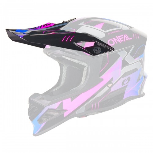 O'Neal F-SRS Crux Visor Helmschirm schwarz/lila 2027 