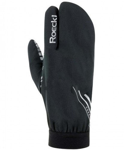 Roeckl Rottal Winter Fahrrad Handschuhe lang Cover Trigger schwarz 2027 7.5