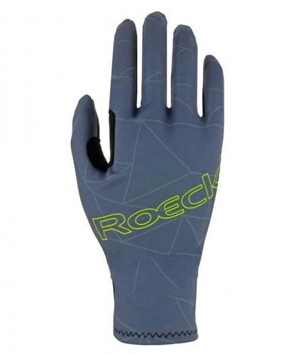 Roeckl Raccano Winter Fahrrad Handschuhe lang grau 2023 