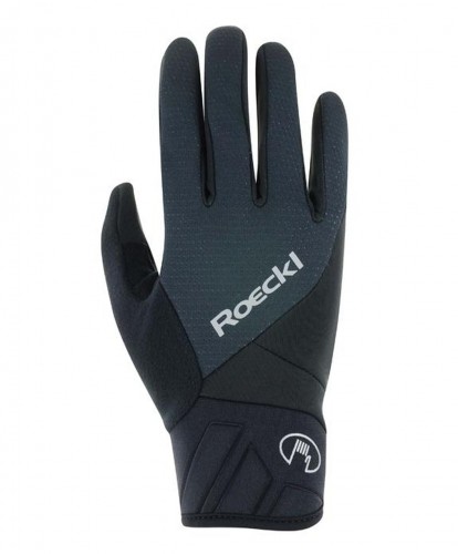 Roeckl Runaz Winter Fahrrad Handschuhe lang schwarz 2023 