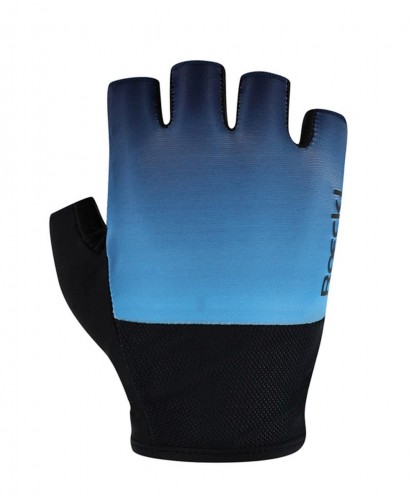 Roeckl Bruneck Fahrrad Handschuhe kurz blau/schwarz 2024 