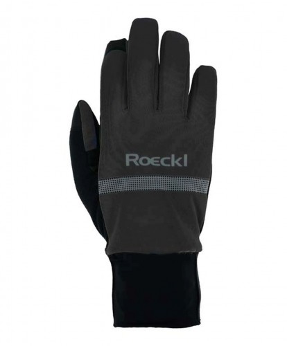 Roeckl Riveo Winter Fahrrad Handschuhe lang schwarz 2024 