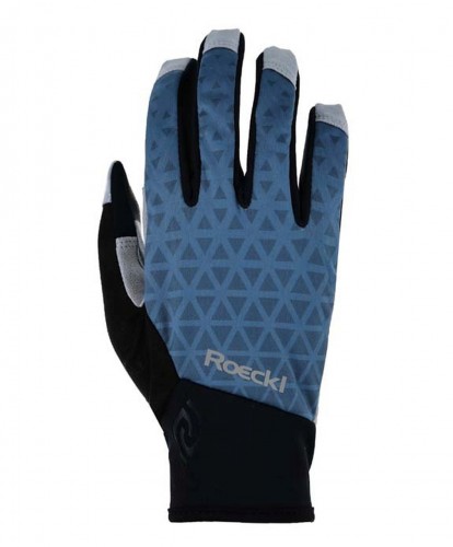 Roeckl Ramsau 2 Winter Fahrrad Handschuhe lang blau 2026 
