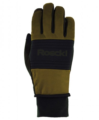 Roeckl Vinadi Winter Fahrrad Handschuhe lang capers grün 2026 