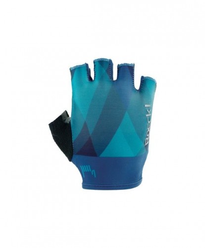 Roeckl Tannay Kinder Fahrrad Handschuhe kurz blau/grün 2027 