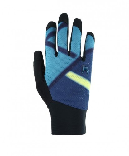 Roeckl Moleno 2 Jr. Kinder Fahrrad Handschuhe lang blau/schwarz 2025 