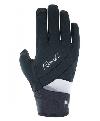 Roeckl Waldau 2 Damen Winter Fahrrad Handschuhe lang schwarz/grau 2027 