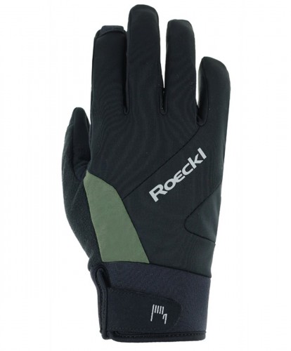 Roeckl Reichenthal 2 Winter Fahrrad Handschuhe lang schwarz/grün 2026 