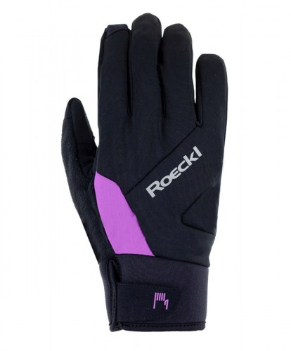 Roeckl Reichenthal 2 Winter Fahrrad Handschuhe lang schwarz/lila 2026 