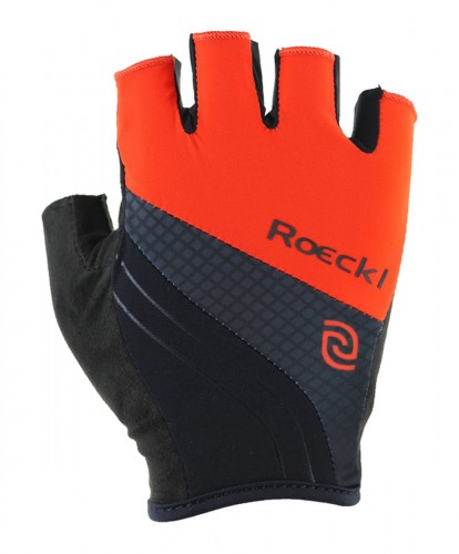 Roeckl Sports Ibeto Fahrrad Handschuhe kurz rot/schwarz 2026 