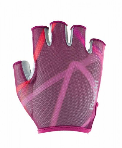 Roeckl Sports Ibio 2 Damen Fahrrad Handschuhe kurz lila 2025 