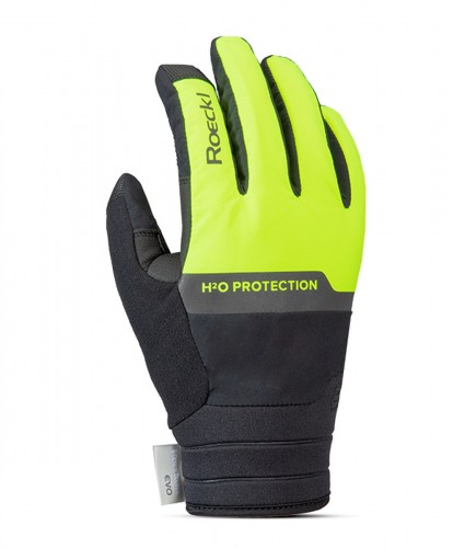 Roeckl Rothenfels 2 Winter Fahrradhandschuhe lang fluo gelb 2027 