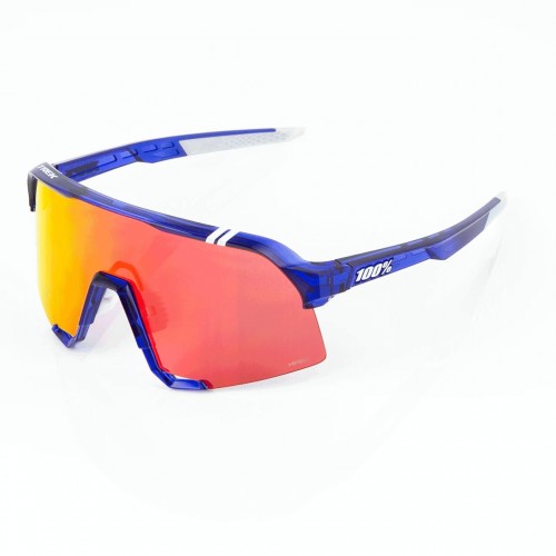 100% Trek Team Edition S3 Hiper Lens Fahrrad Brille blau/weiß/rot 