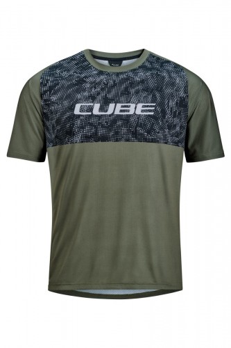 Cube Matrix MTB Trikot kurz reed grün 2026 