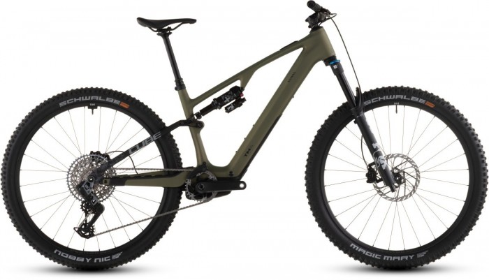 Cube AMS Hybrid ONE44 C:68X TM 400X 29'' Carbon E-Bike MTB Pedelec reedgreen/matrix 2026 