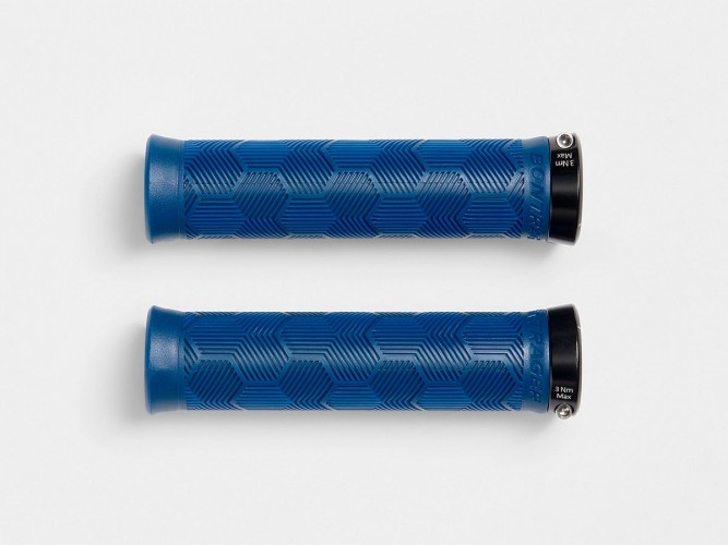 Bontrager XR Trail Elite Recycled Plastic Fahrrad Griffe blau 