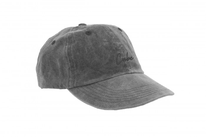 Cube 6 Panel Cap / Mütze washed grau 
